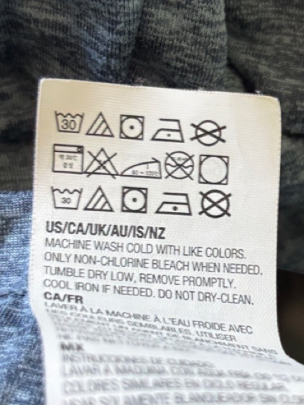 3/$24 2/$20 JOGGERS Kirkland Signature burgundy, blue heather, Black; drawstring - Picture 14 of 15
